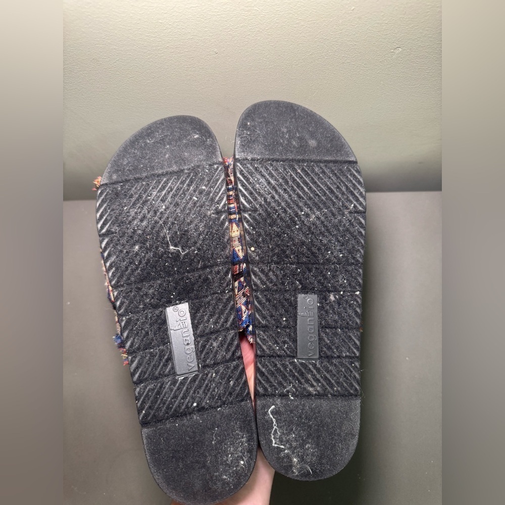 Women’s Vegan Bio Platform Slides Sandals - Picture 4 of 5